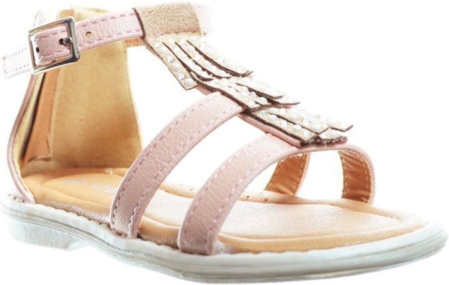 Sprox Kleine Roze Meisjessandaal Met Franjes