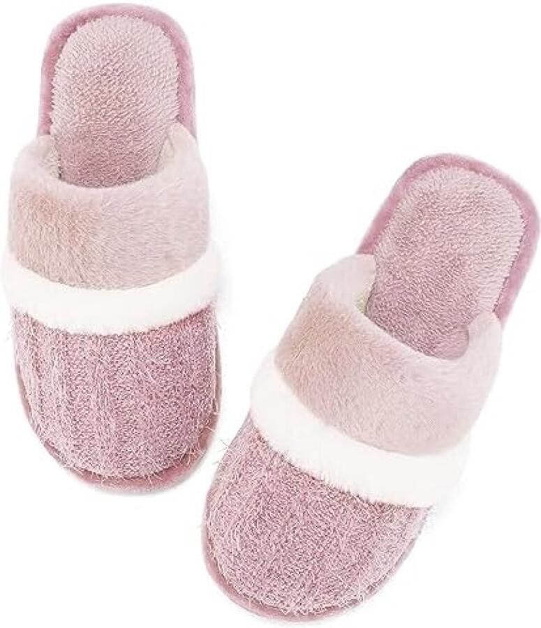 ST TRADING ST TRADİNG Pluche Pantoffels met Comfortabele Binnenzool Zachte Huisslippers