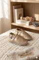 Stabifoot Babyslofjes Zacht Leer Cadeaudoos Linnen zakje Barefoot GOLD - Goud