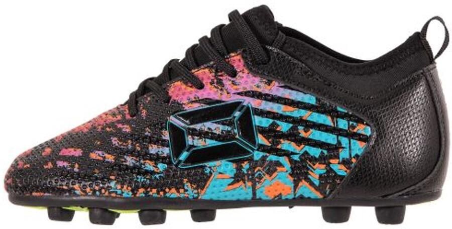 Stanno Vulture FG JR II voetbalschoenen zwart blauw roze Imitatieleer 27 - Foto 2