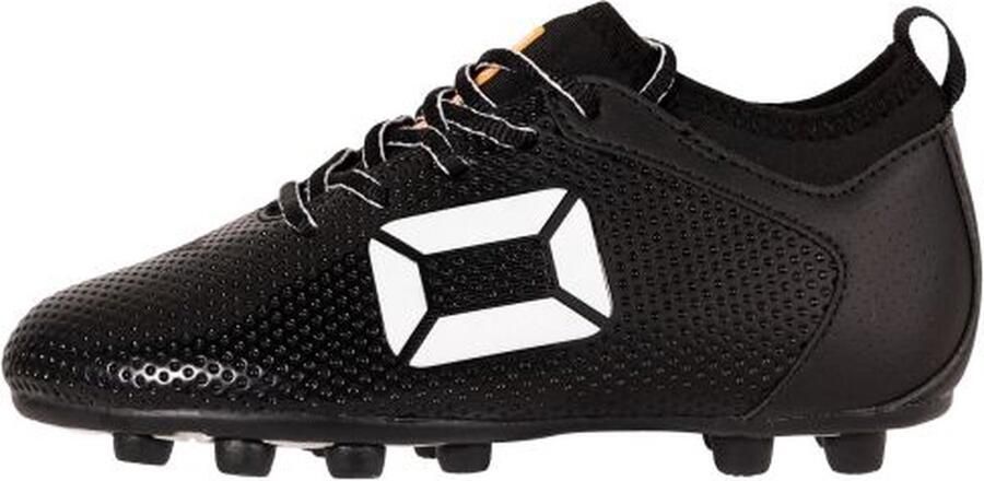 Stanno Vulture JR voetbalschoenen zwart wit Imitatieleer 31