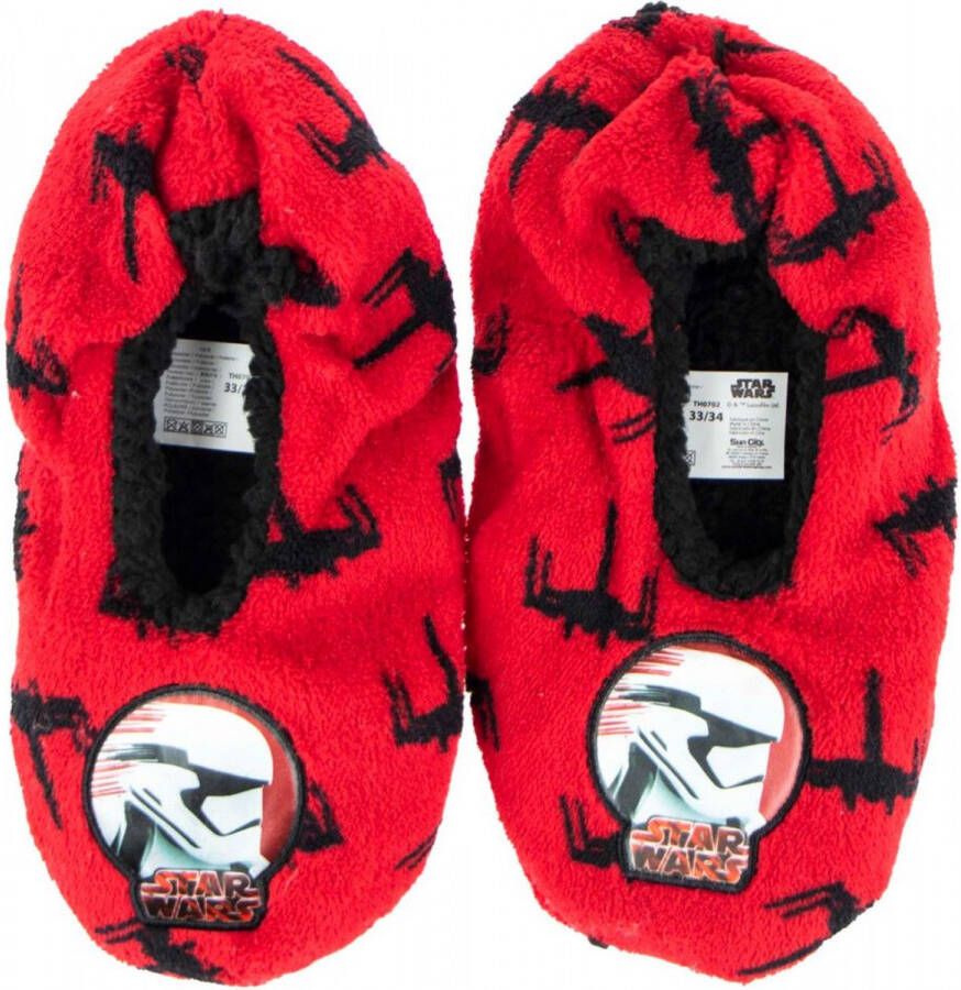 Star Wars Pantoffel Slofjes Rood