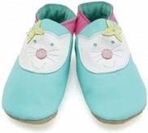 Starchild babyslofjes happy cat turquoise XL (165 cm)