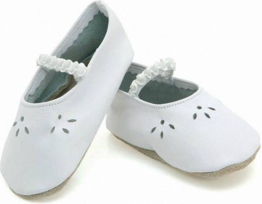 Starchild babyslofjes lacey white Maat: S (11 cm) - Foto 1