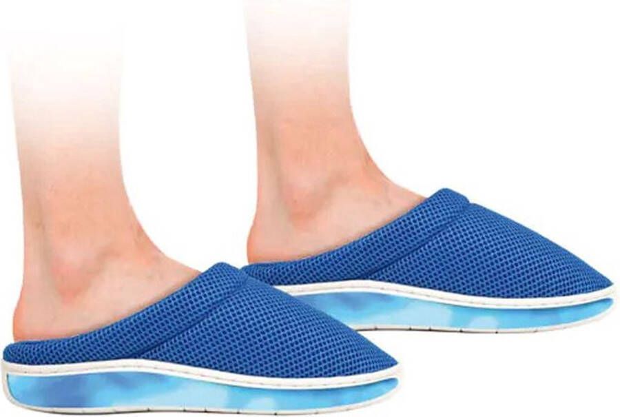 Starlyf Stepluxe Slippers Orthopedische Gel slippers ademend – Blauw