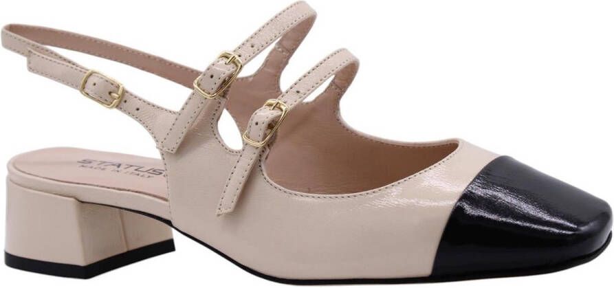 Status Mary Jane Slingback Beige