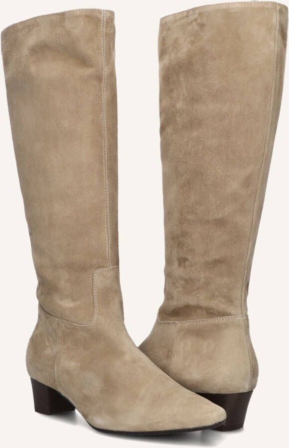 Stefano Lauran 010-290 Laarzen Suède Dames Beige