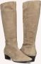 STEFANO LAURAN Hoge Laarzen Dames 010-290 Maat: 39 Materiaal: Suède Kleur: Beige - Thumbnail 2