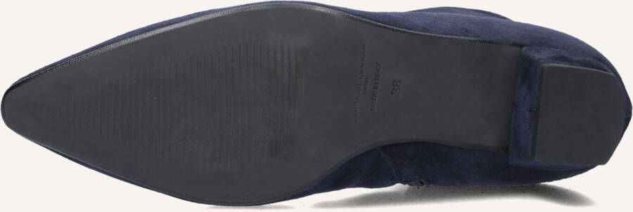 Stefano Lauran 010-292 Enkellaarsjes Enkelboots met rits Dames Blauw