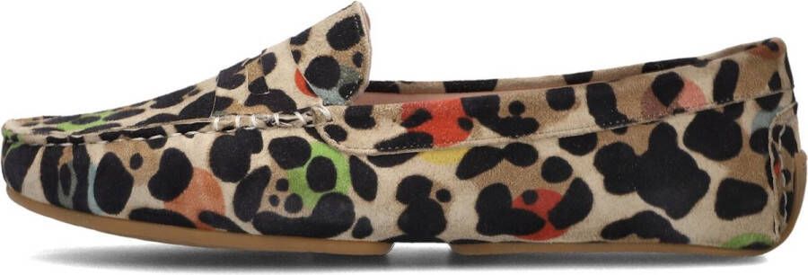 Stefano Lauran 11634 Mocassins Dames Instappers Beige