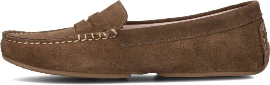 Stefano Lauran 11634 Mocassins Instappers Dames Bruin