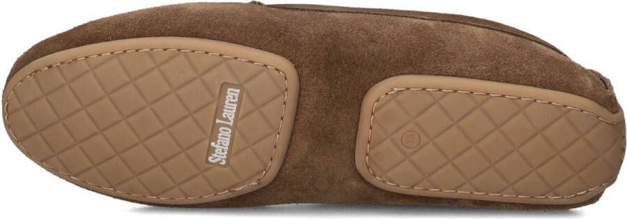 Stefano Lauran 11634 Mocassins Instappers Dames Bruin