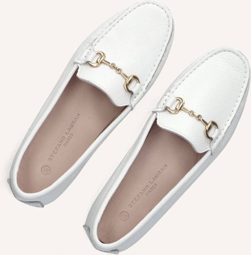 STEFANO LAURAN Mocassins Dames 11733 Maat: 38 Materiaal: Leer Kleur: Wit - Foto 2