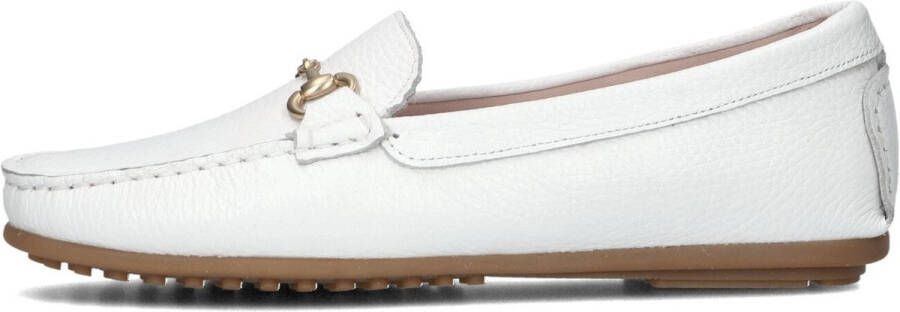 Stefano Lauran 11733 Mocassins Dames Instappers Wit