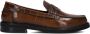 STEFANO LAURAN Loafers Dames 12032 Maat: 37 5 Materiaal: Leer Kleur: Bruin - Thumbnail 2