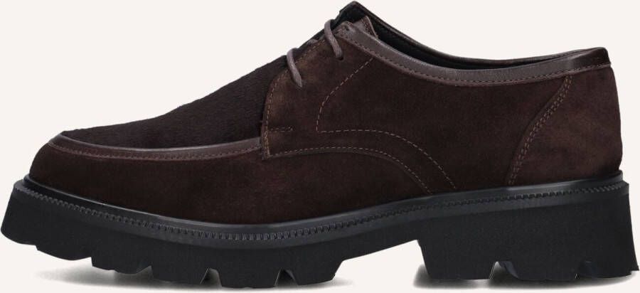 STEFANO LAURAN Veterschoenen Dames 12034 Maat: 41 Materiaal: Suède Kleur: Bruin - Foto 4