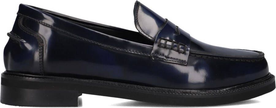 Stefano Lauran 12043-1 Loafers Dames Instappers Blauw