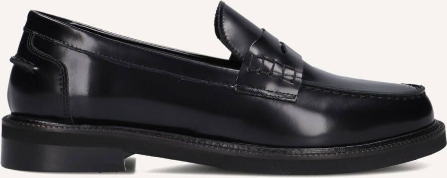 Stefano Lauran 12043-1 Loafers Dames Instappers Zwart