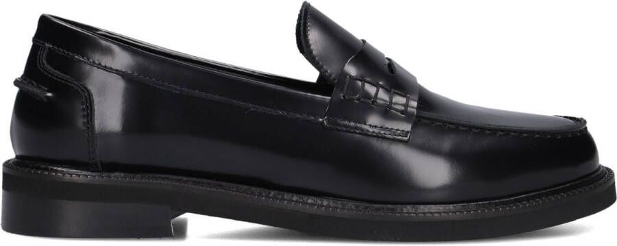 Stefano Lauran 12043-1 Loafers Dames Instappers Zwart