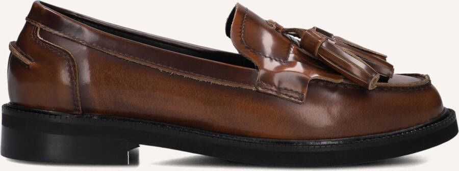 Stefano Lauran 12044 Loafers Dames Instappers Bruin