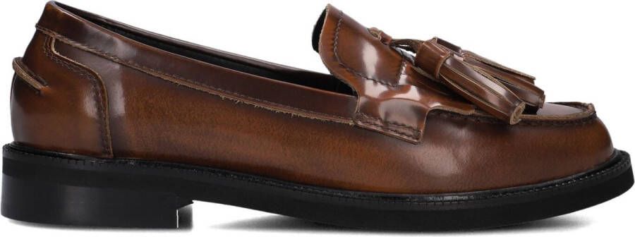 Stefano Lauran 12044 Loafers Dames Instappers Bruin