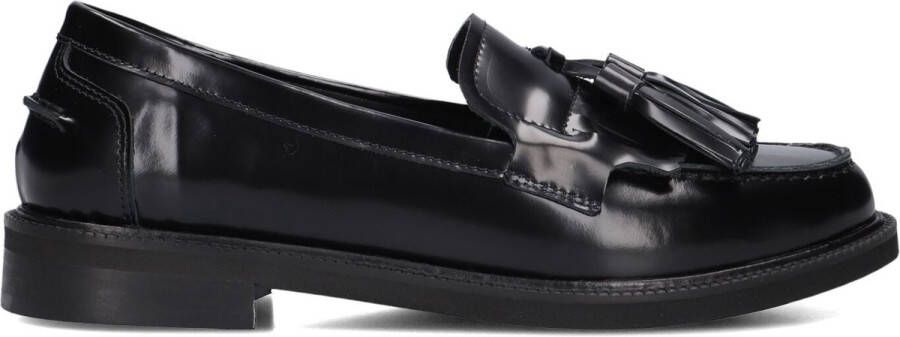 Stefano Lauran 12044 Loafers Dames Instappers Zwart