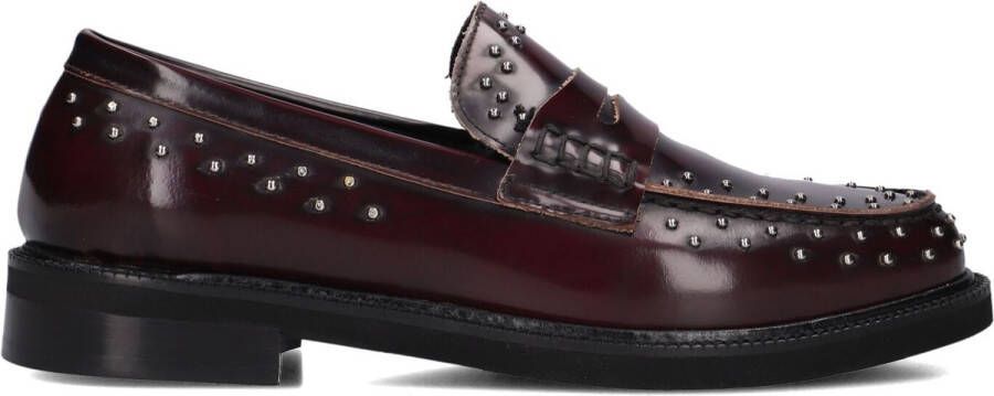 STEFANO LAURAN Loafers Dames 12095 Maat: 38 5 Materiaal: Leer Kleur: Rood - Foto 2