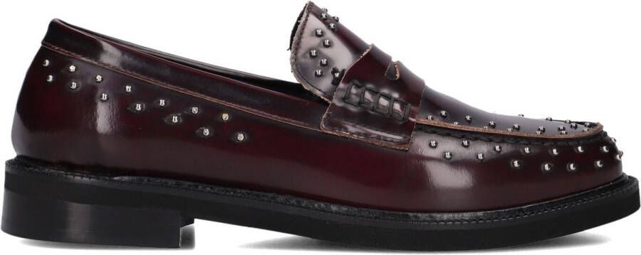 Stefano Lauran 12095 Loafers Dames Instappers Rood