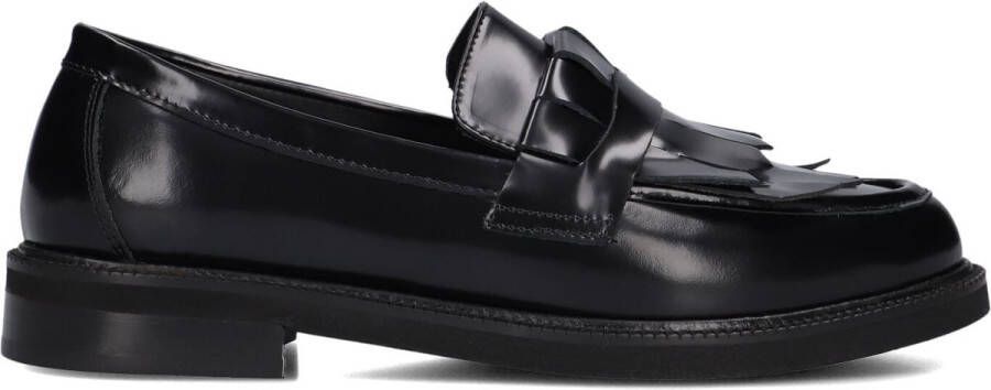 Stefano Lauran 12214 Loafers Dames Instappers Zwart