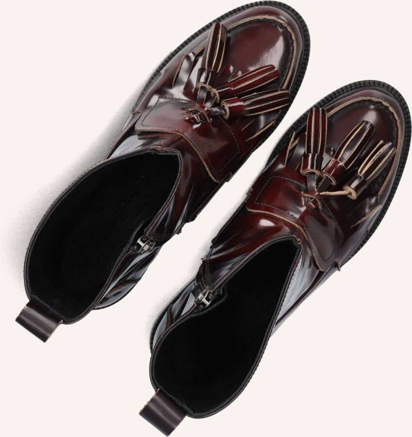 Stefano Lauran 12219 Enkellaarsjes Enkelboots met rits Dames Bruin