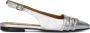 STEFANO LAURAN Slingbacks Dames 15600154 Maat: 40 Materiaal: Leer Kleur: Zilver - Thumbnail 2