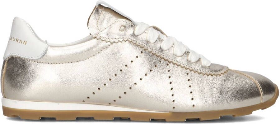 STEFANO LAURAN Lage Sneakers Dames 1slick100 Maat: 38 Materiaal: Leer Kleur: Goud