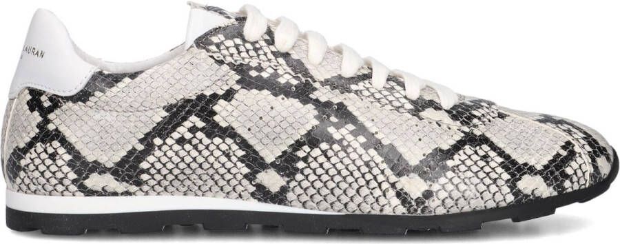 STEFANO LAURAN Lage Sneakers Dames 1slick100 Maat: 40 Materiaal: Leer Kleur: Grijs