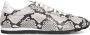 STEFANO LAURAN Lage Sneakers Dames 1slick100 Maat: 38 Materiaal: Leer Kleur: Grijs - Thumbnail 1