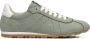 STEFANO LAURAN Lage Sneakers Dames 1slick100 Maat: 42 Materiaal: Suède Kleur: Groen - Thumbnail 1