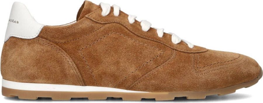 STEFANO LAURAN Lage Sneakers Dames 1slick103 Maat: 40 Materiaal: Suède Kleur: Bruin