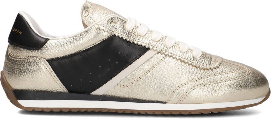STEFANO LAURAN Lage Sneakers Dames 1tage1031 Maat: 38 Materiaal: Leer Kleur: Goud