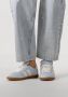 STEFANO LAURAN Lage Sneakers Dames 1white101 Maat: 37 Materiaal: Nubuck Kleur: Blauw - Thumbnail 2