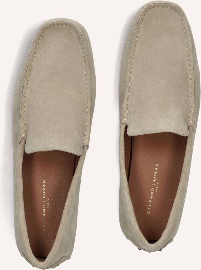 STEFANO LAURAN Mocassins Heren 2 Gesp Bio Slipper Maat: 44 Kleur: Beige - Foto 2
