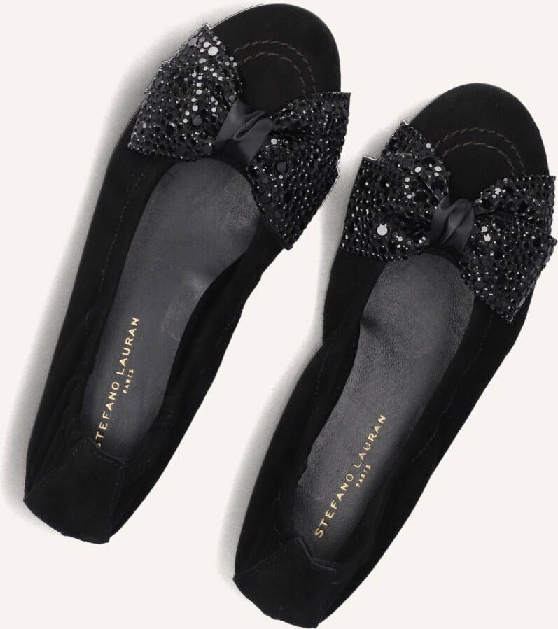 STEFANO LAURAN Ballerina Dames 21105 Maat: 36 Materiaal: Suède Kleur: Zwart - Foto 2