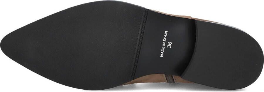 Stefano Lauran 22102 Enkellaarsjes Enkelboots met rits Dames Taupe