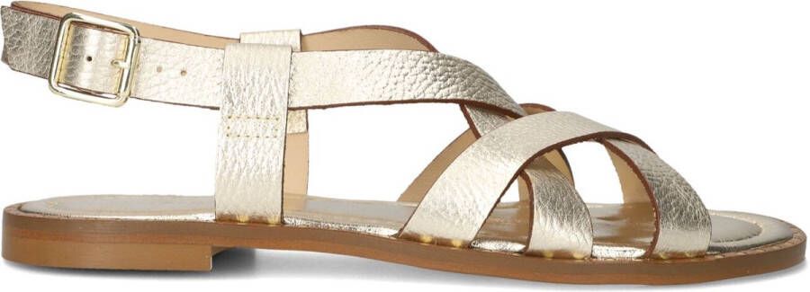 Stefano Lauran 22757 Sandalen Dames Goudkleurig