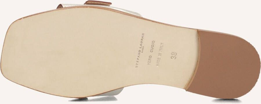 STEFANO LAURAN Slippers Dames 23100 Maat: 42 Materiaal: Leer Kleur: Goud - Foto 2