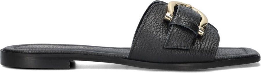 Stefano Lauran 23100 Slippers Dames Zwart