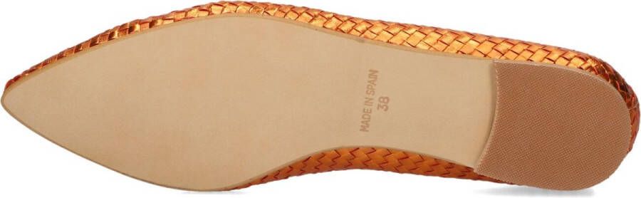 STEFANO LAURAN Ballerina Dames 23226 Maat: 38 Materiaal: Leer Kleur: Oranje