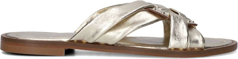 Stefano Lauran 24003 Slippers Dames Goud