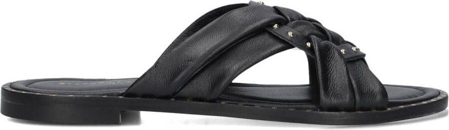 Stefano Lauran 24003 Slippers Dames Zwart