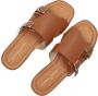 STEFANO LAURAN Slippers Dames 24004 Maat: 36 Materiaal: Leer Kleur: Cognac - Thumbnail 2