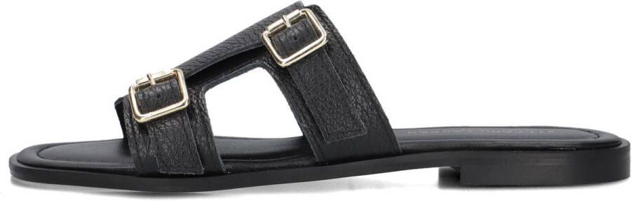 Stefano Lauran 24004 Slippers Dames Zwart