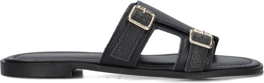 Stefano Lauran 24004 Slippers Dames Zwart
